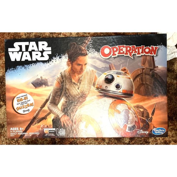 Star Wars Operation BB-8 Game - Tested & Works - Disney Hasbro Gaming - Picture 8 of 11